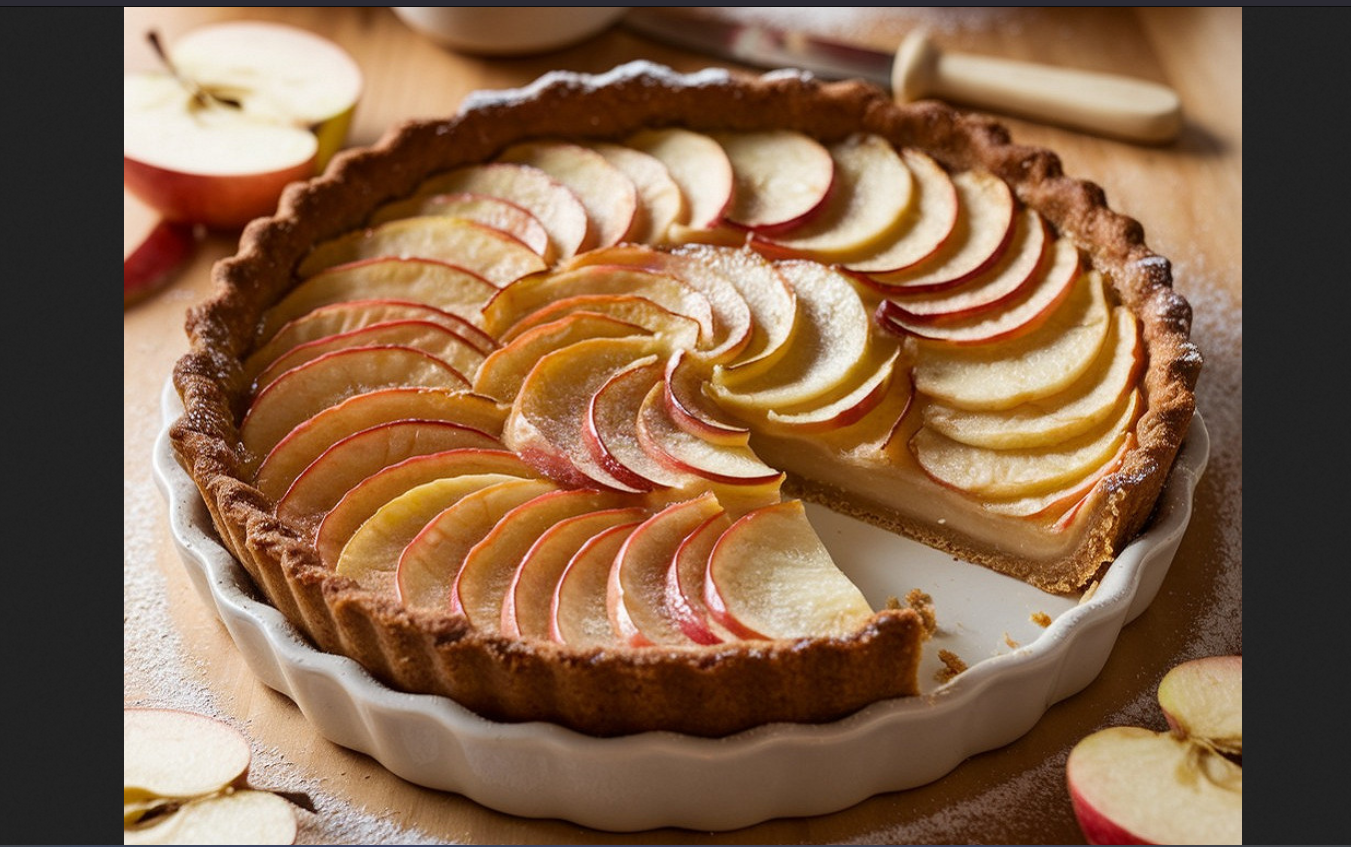 Tarte aux  pommes